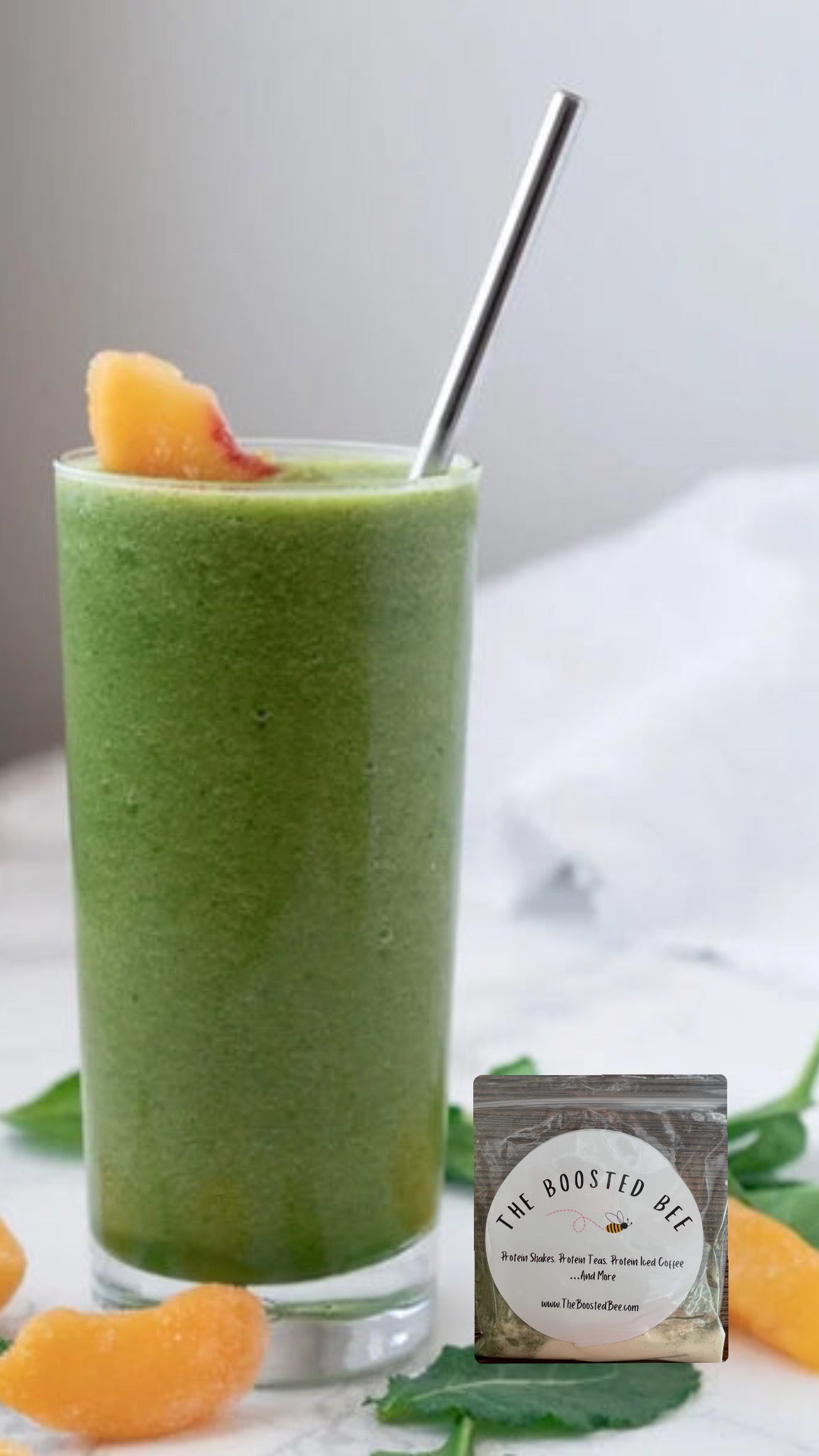 Peachy Greens