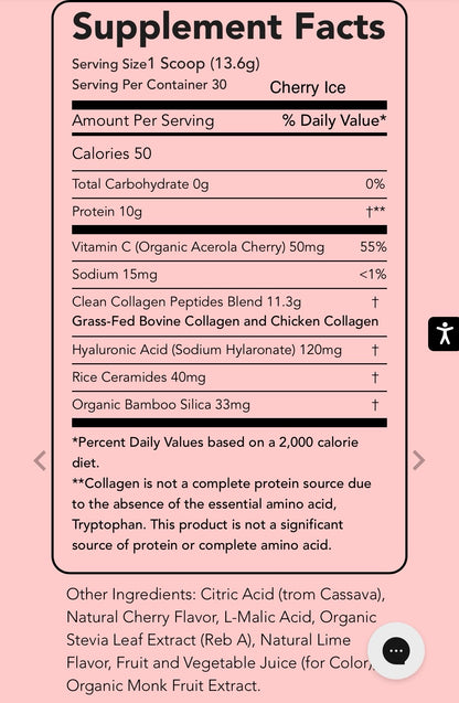 Cherry Ice Protein Dream Drink