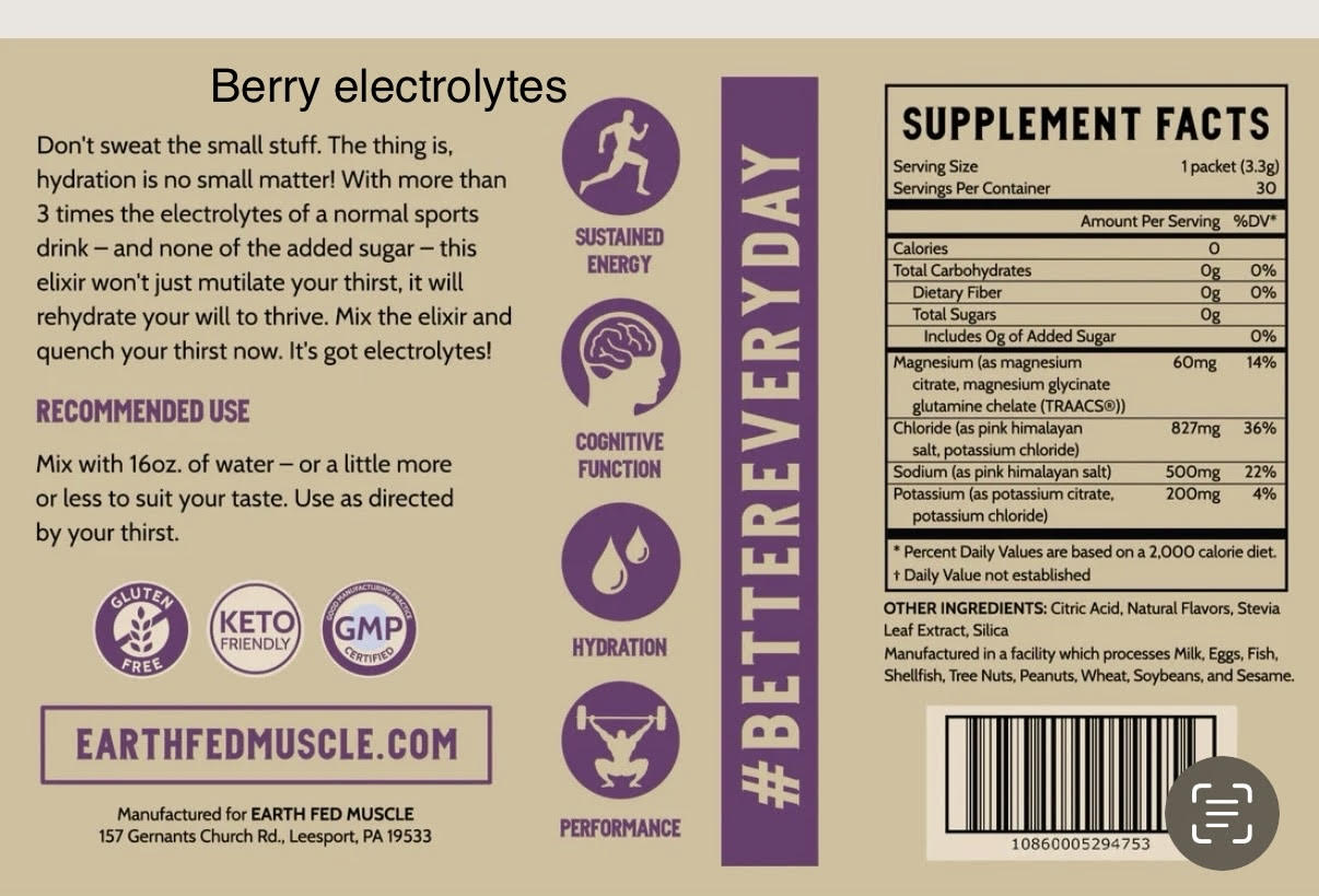 Workout Berry Blast